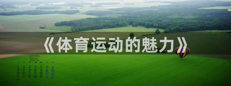 速播体育网：《体育运动的魅力》